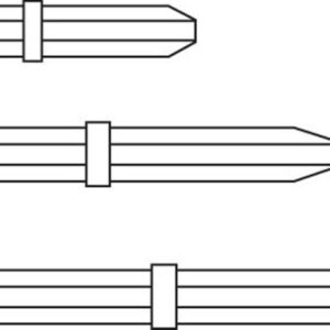 Bel-Art Spinpak Stirring Bar Teflon Assortment pack of 6