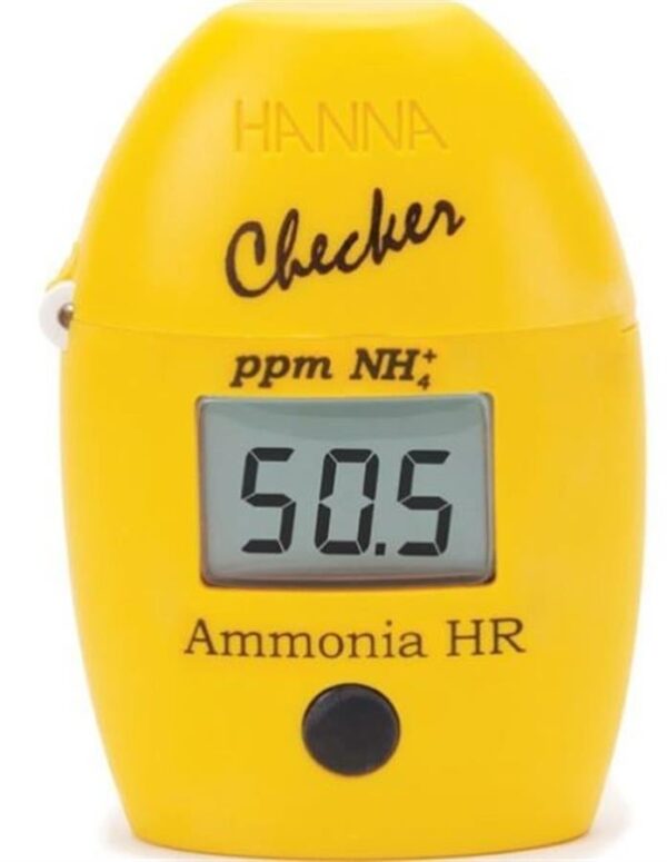 Hanna Pocket Colorimeter for Ammonia, High range: 0 to 99.9ppm