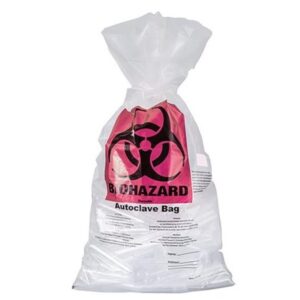 Biohazard PP Autoclavable Waste Disposal Bags - 700 x 1100mm - Pack of 75