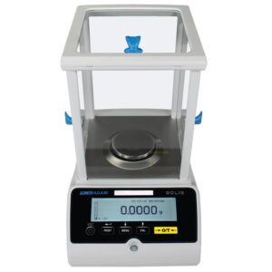 Adam SAB 414i Solis Analytical Balance, 410g x 0.0001g,