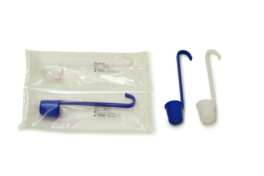 50ml Blue PP sampling ladle pack of 40