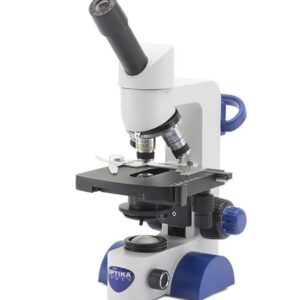 B-62 Monocular Microscope 400x Rechargeable Batteries, multi plug