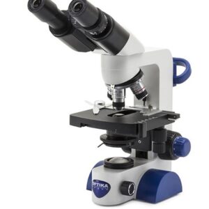 B-69 Binocular Microscope 1000x Rechargeable Batteries, multi plug
