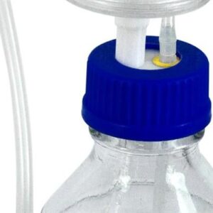 Bottle replacement trap flask 1L with blue cap fits FTA-1 Aspirator