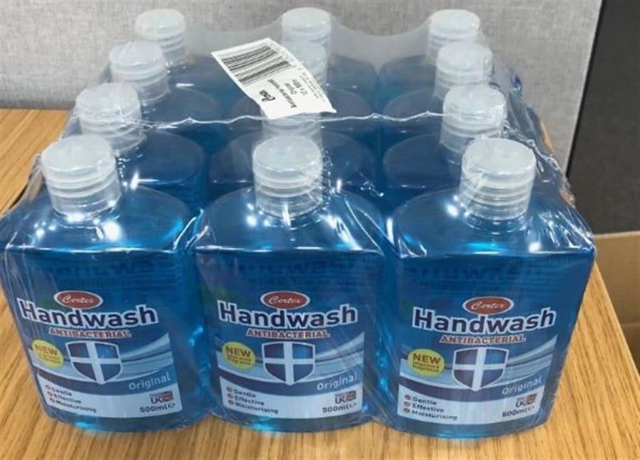500ml Antibacterial Handwash Pack of 12x500ml