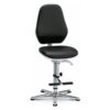 Bimos Cleanroom Basic 3 Black synthetic leather chair