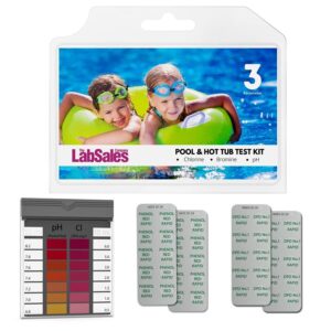 Allschoolabs Choice 3 Parameter (Kit 1) Pool Test Kit, PH, Chlorine, Bromine