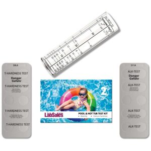 Allschoolabs Choice 2 Parameter (Kit 2) Pool Test Kit, Alkalinity and Hardness