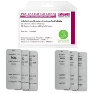 Allschoolabs Choice Kit 2 Refill Tablets Pool Test tablets, Alkalinity + Calcium Hardness
