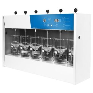 Cole-Parmer FJT-200D-6 Stuart Flocculation Jar Tester, 6-place; 230 VAC, 50 Hz