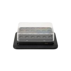 Allschoolabs Choice 24-Place Magnetic Heating Block for 2ml Round Bottom Tubes