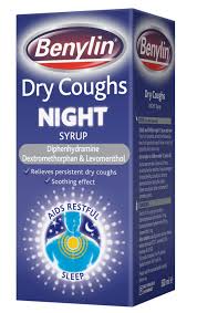 BENYLIN DRY CGH NIGHT SYRUP 150ML