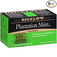 BIGELOW PLANTATN MINT CLASSIC TEA*20