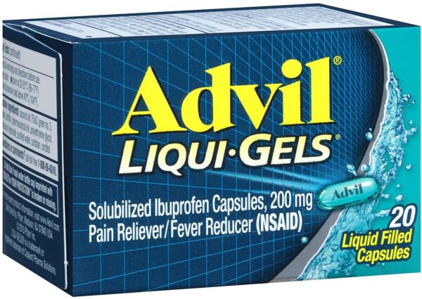 ADVIL LIQUI-GELS 200MG*20CAPS