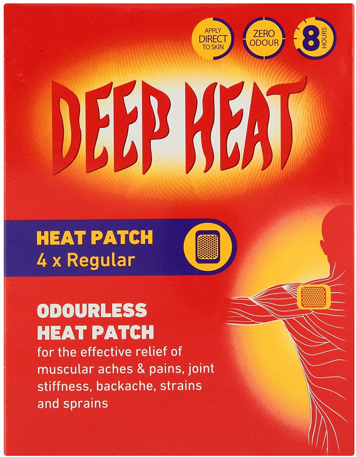 DEEP HEAT PATCH *4