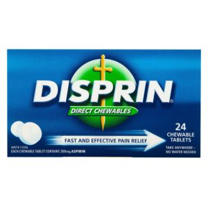 DISPRIN DIRECT CHEWABLE *16TABS