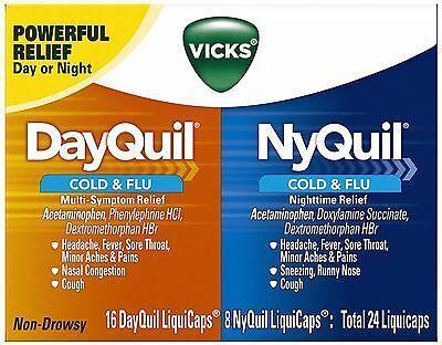 DAYQUIL/NYQUIL COLD/FLU* 24CAPS
