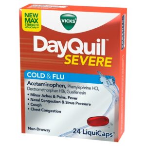 DAYQUIL SEVERE COLD & FLU 354ML(VICKS)