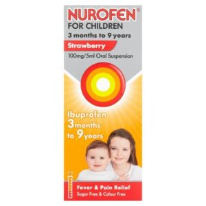 NUROFEN STRAWBERRY 100ML(IMPORTED) SYRUP