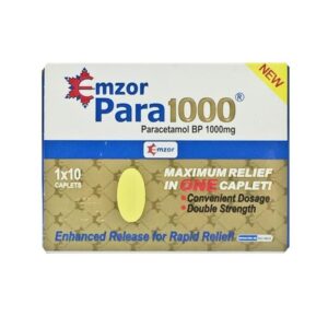 EMZOR PARA 1000MG*10CAPLETS