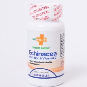 BIOWELL IMMUN/BOOST ZINC/VIT.C/ECHINA *60CAPS