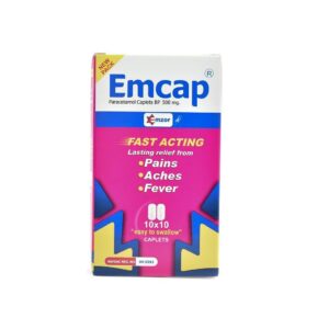 EMCAP PARACETAMOL 500MG *100CAPS