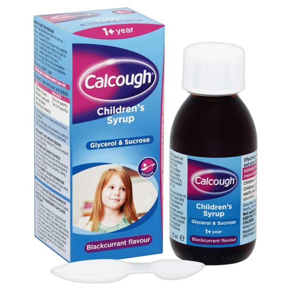 CALCOUGH CHILD SYR 1+YRS 125ML