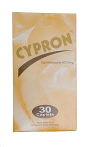 CYPRON HCI 4MG* 30CAPLET