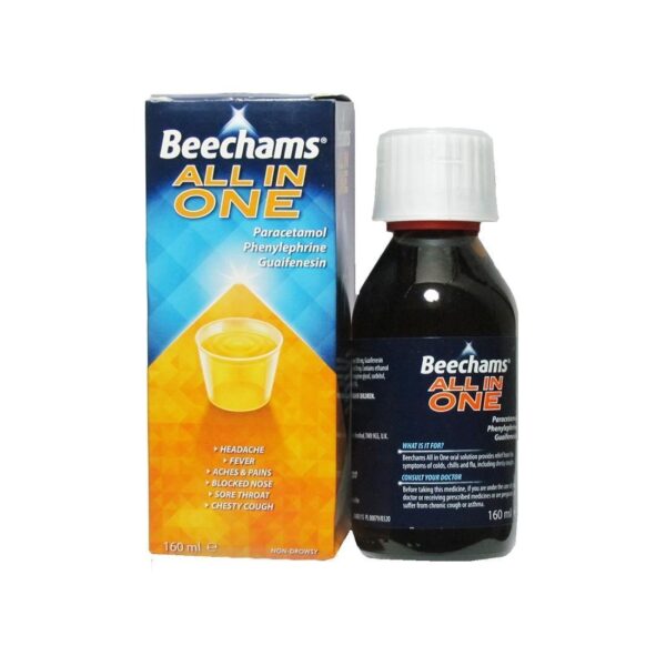 BEECHAM ALL IN ONE N/D 160ML SYRUP