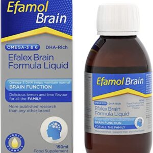 EFAMOL BRAIN EFALEX OMEGA 3&6 SYR 150ML