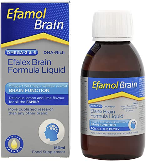 EFAMOL BRAIN EFALEX OMEGA 3&6 SYR 150ML