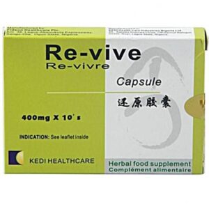 RE-VIVE 400MG* 10CAPS(PACK)