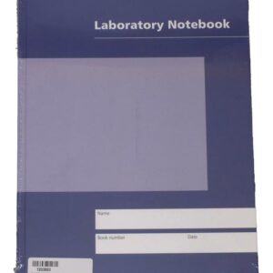 A02B Blue A4 216 Page Lab Note Book Pack of Each