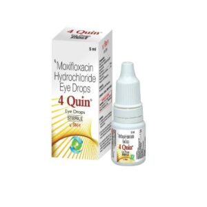 4 Quin Moxifloxacin Eye Drops 5 ml