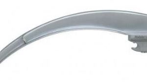 (laryngoscope) BLADE MACINTOSH n?4, curved, fiber optic