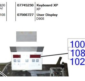 (x-ray mobile Mobilett XP) USER SCREEN 7566727