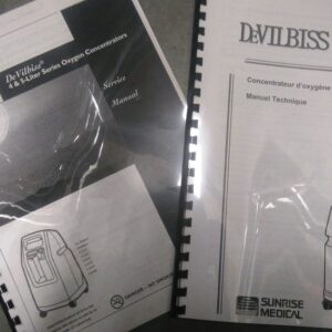 (conc. De Vilbiss 515KS) USER AND MAINTENANCE MANUAL, MSF