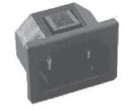 (conc. 515KS/AKS/525KS) CONNECTOR SOCKET 2poles 140-0059-014