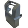 (conc. DeVilbiss 525KS) REAR COVER 525D-602