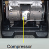 (conc. NL Intensity10l) COMPRESSOR ASSY, 220V CO306-2S #2660