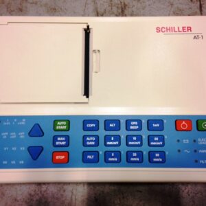 ELECTROCARDIOGRAPH (Schiller AT-1), portable, 3 channels+ACC