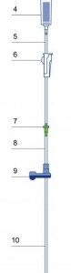 (inf. pump Agilia) TRANSFUSION LINE VLTR 00