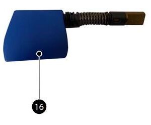 (syr. pump Agilia SP) SYRINGE HOLDER Z178440