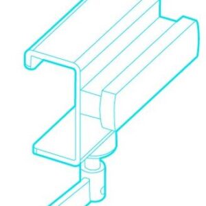 (traction ORT5000B/C) RAIL for clamps TD1040