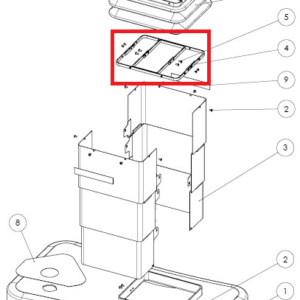 (op. table St?ris) BELT COVER, V542602008