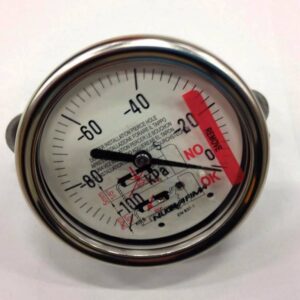 (surg. aspirator AS64R) VACUUM GAUGE 0-1000 A2082061A