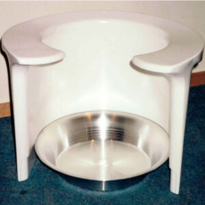BIRTHING STOOL, with bowl (Birth-Mate)