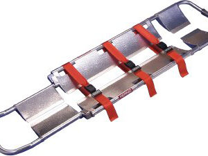 SCOOP STRETCHER, with straps