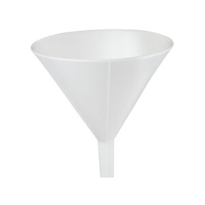 FUNNEL, plastic, ? 90 mm, short stem