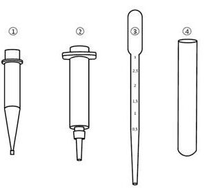 HAT mAECT KIT, collector tube + mini-column + pipette + tube